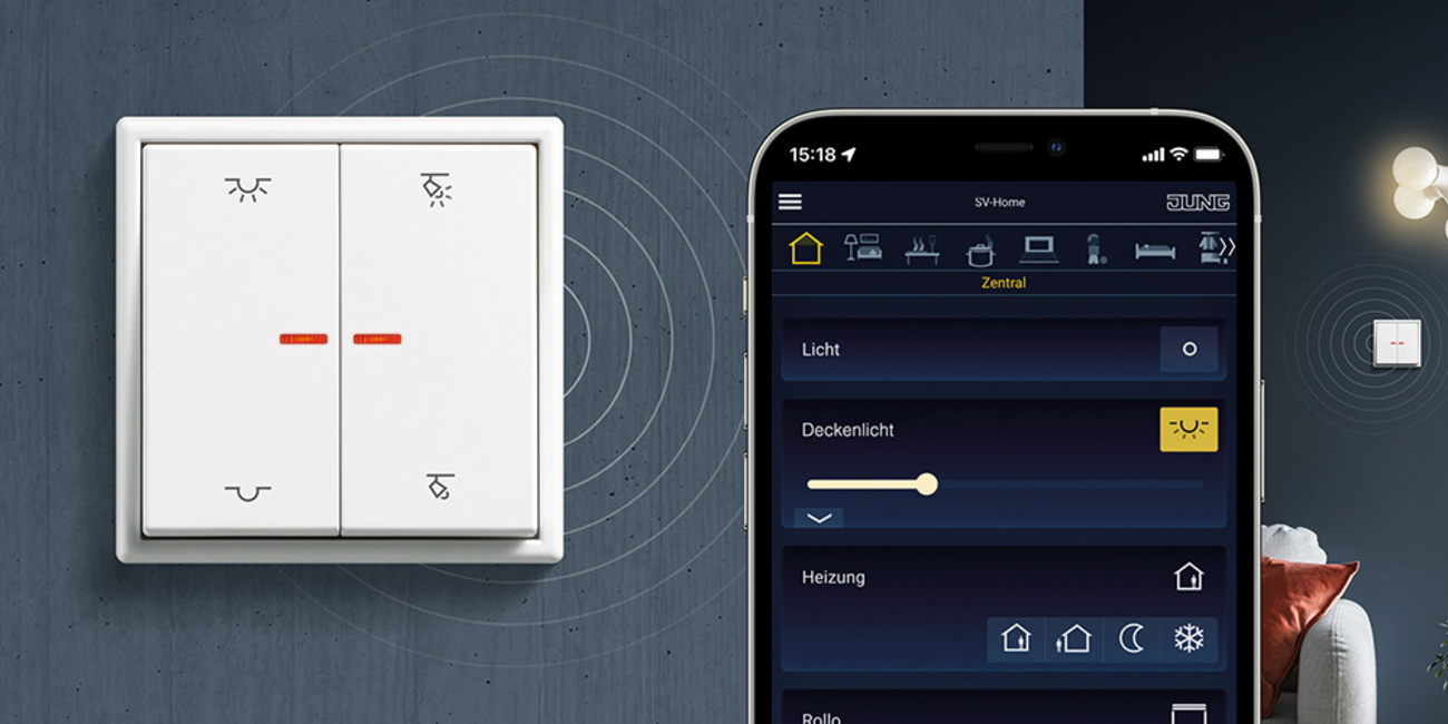 KNX RF Taster bei Elektro Sambeth in Ochsenfurt-Hopferstadt